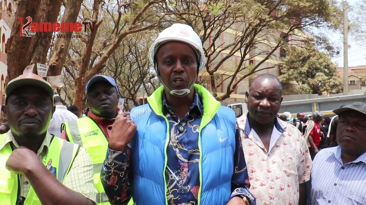 Aikari a itura ria Kiamumbi ,Kiambu gukenerera kwambiriria guthondekwo kwa barabara