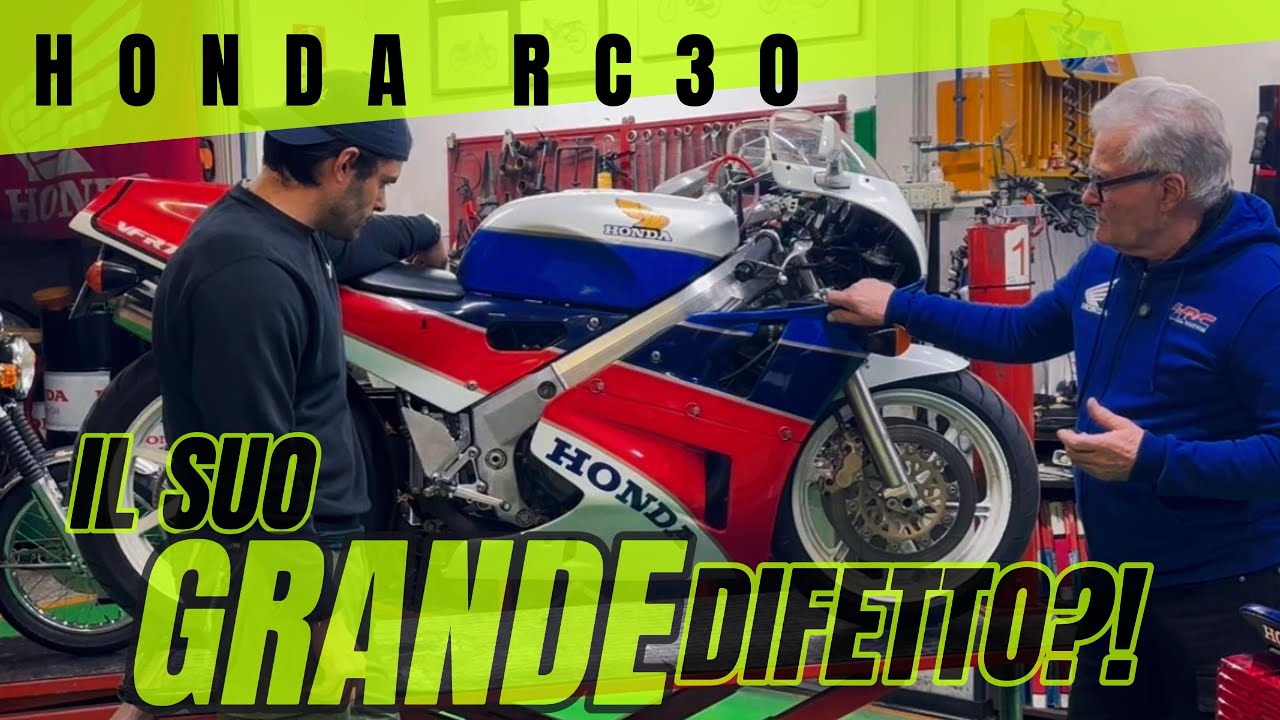 I DIFETTI DELLA HONDA RC30 ?! - Scopriamola a nudo dopo 40 anni [ENGLISH SUB]