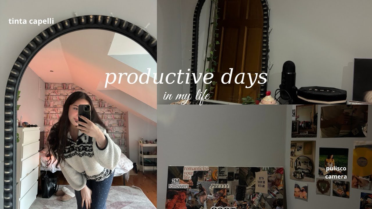 VLOG| productive days in my life: tinta ai capelli, acquisti, pulisco camera e chiacchiere!! 