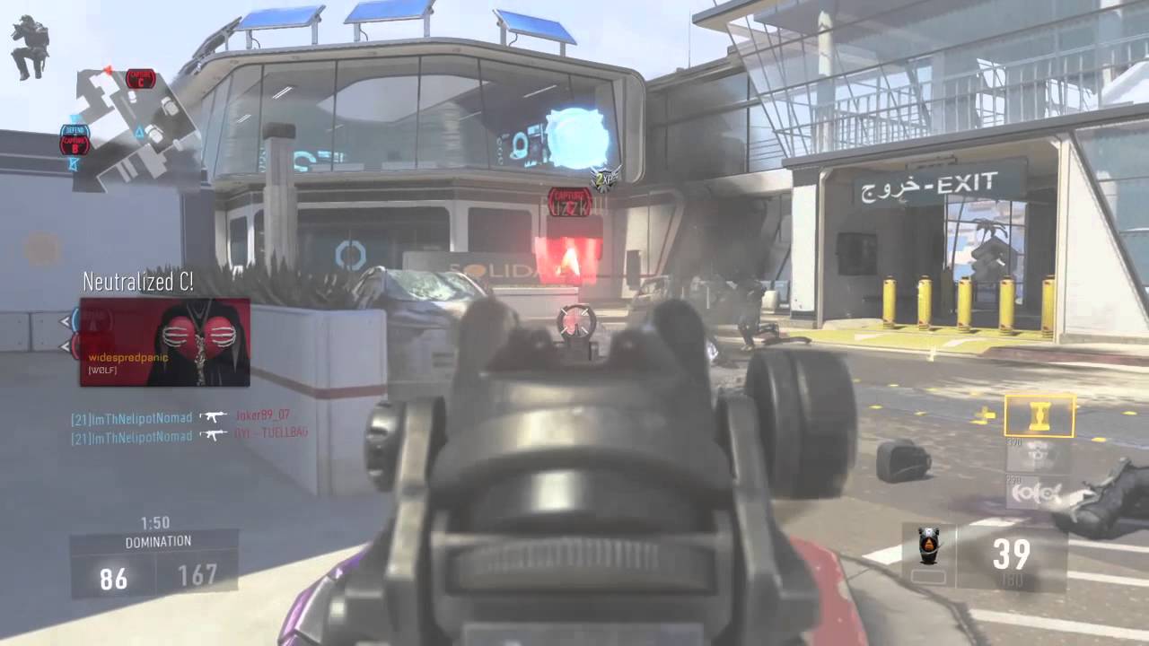 COD AW : *SOLO* Double DNA Bomb w/ KF5 SMG