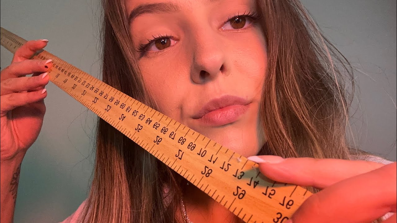 ASMR Unorganized Measuring You with Inaudible Whispers and Mouth Sounds 🧑🏻‍🦲📐