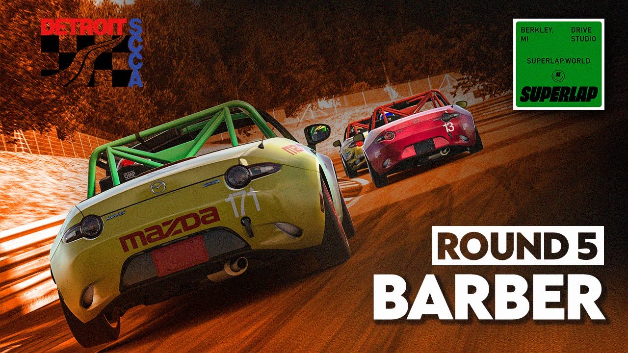DRSCCA x SUPERLAP Winter Season 2026 | Round 5 at Barber