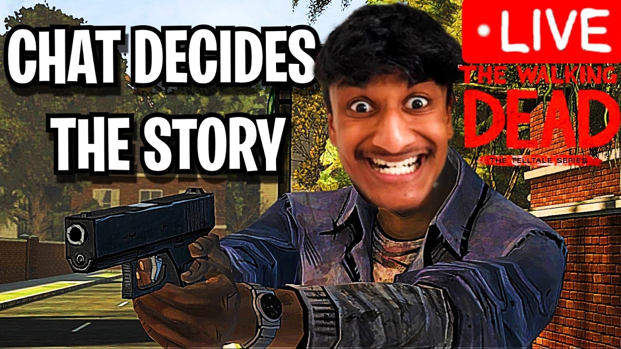 🔴 CHAT decides what I do in The Walking Dead!!!