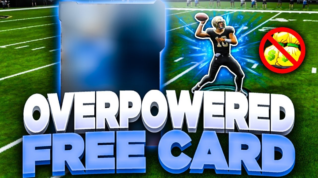 CLAIMING A FREE OVERPOWERED CARD! | EVERYONE NEEDS THIS CARD! | MADDEN 21 NO MONEY SPENT GAMEPLAY!