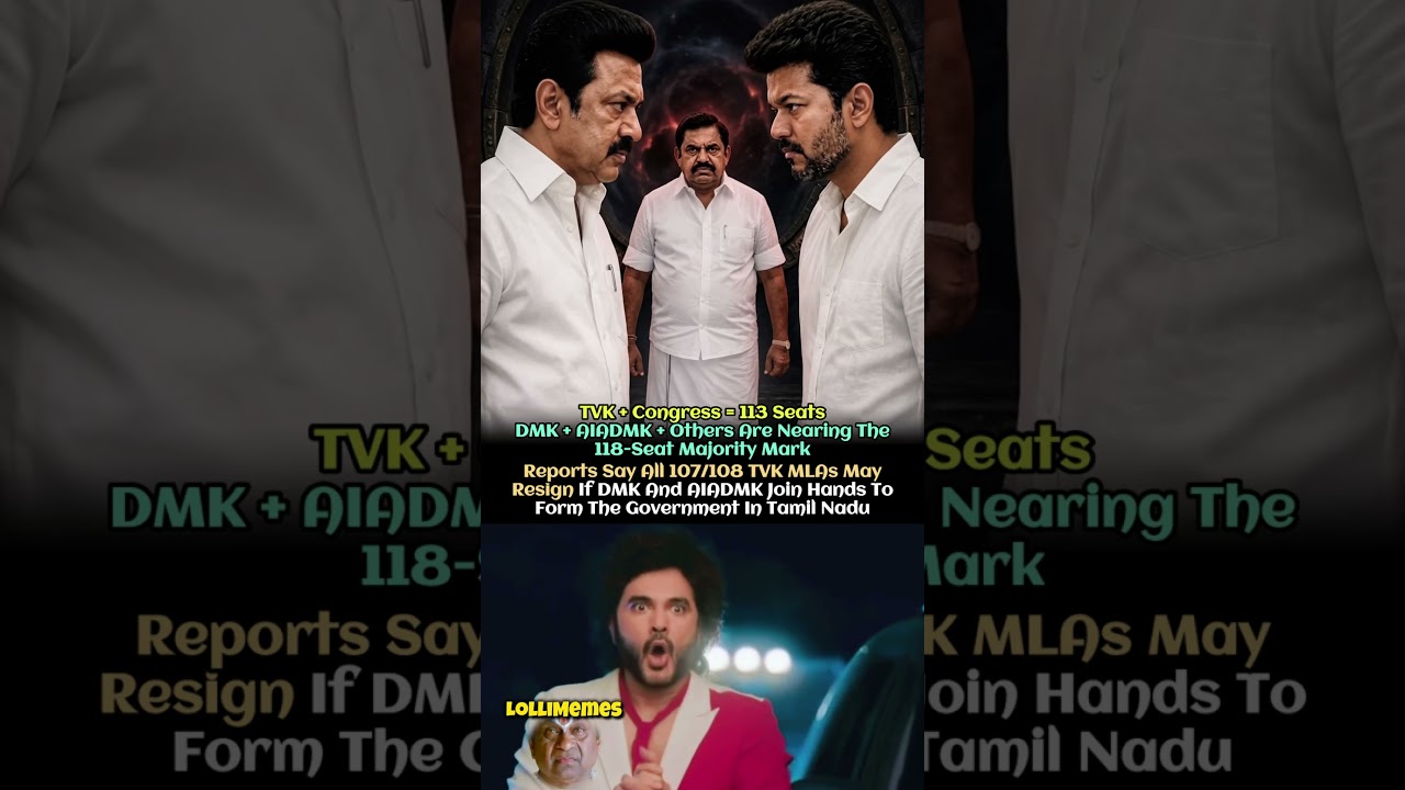 🫪 Vijay&rsquo;s Master Stroke Plan: Reports Say TVK MLAs May Resign To Force Fresh Elections
