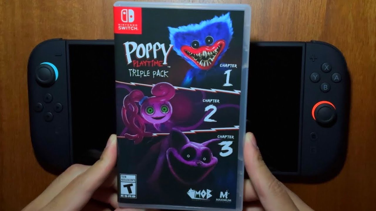 Poppy Playtime Triple Pack (Game Card) Nintendo Switch 2 Gameplay