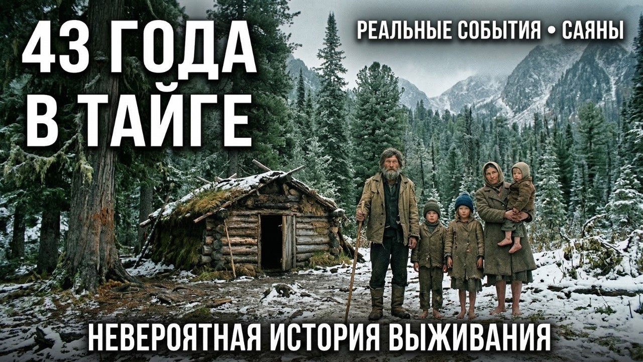 43 ГОДА В ТАЙГЕ! СЕМЬЯ СБЕЖАЛА ПОСЛЕ ПЕРЕПИСИ! КАК ВЫЖИЛИ?