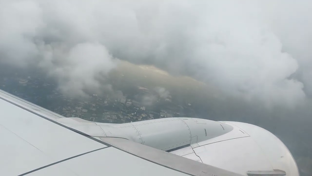 Landing Dhaka Airport by US Bangla Airlines