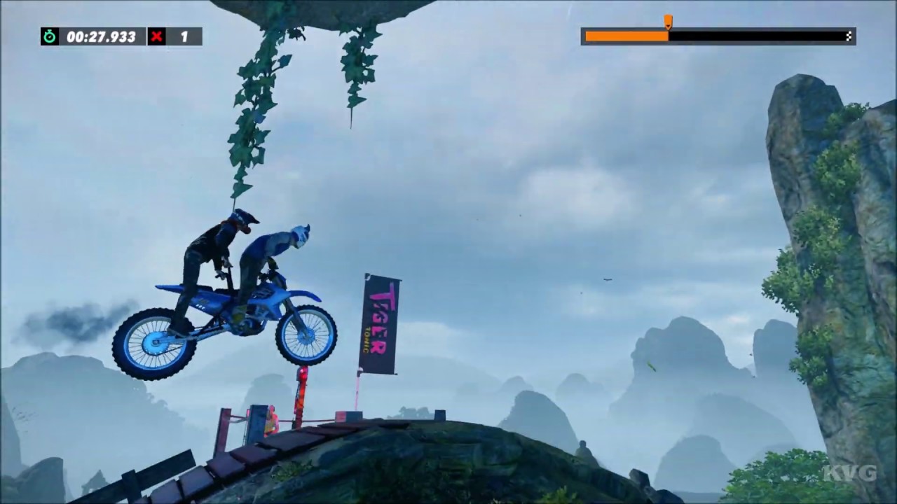 Trials Rising - Tandem Gameplay (PC HD) [1080p60FPS]