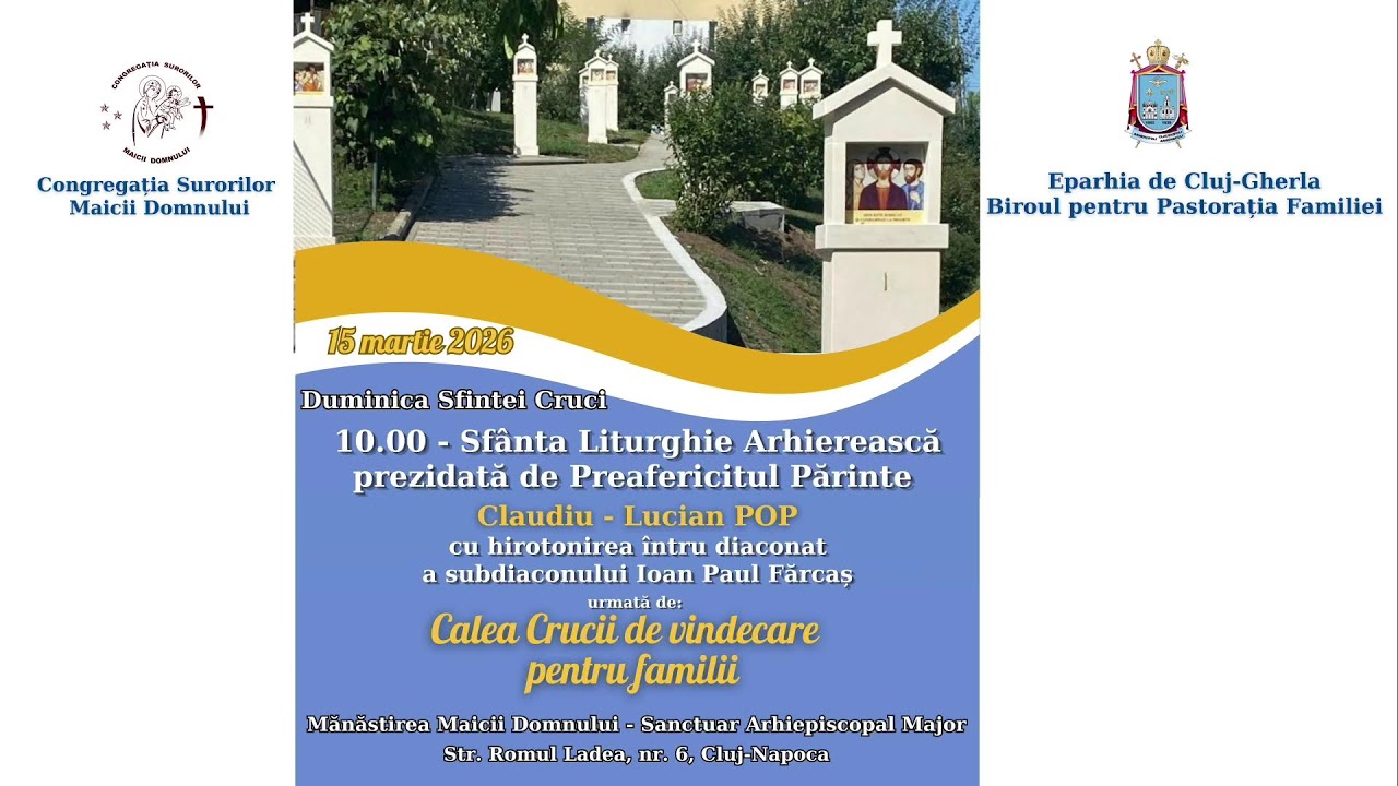 ROZARIUL MAICII SFINTE ȘI RUGĂCIUNEA DE SEARĂ  - Joi, 12 Martie 2026