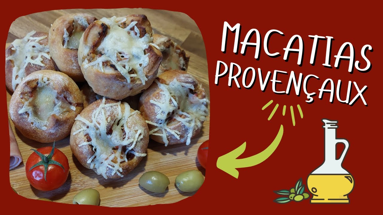 🇷🇪 MACATIAS provençaux 🫒🍅🧀 Recette salée FACILE à faire !