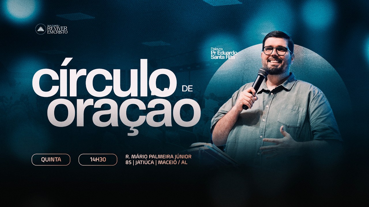 🔴 LIVE | CÍRCULO DE ORAÇÃO | PR. EDUARDO SANTA RITA | REC ALAGOAS | 12/02/2026