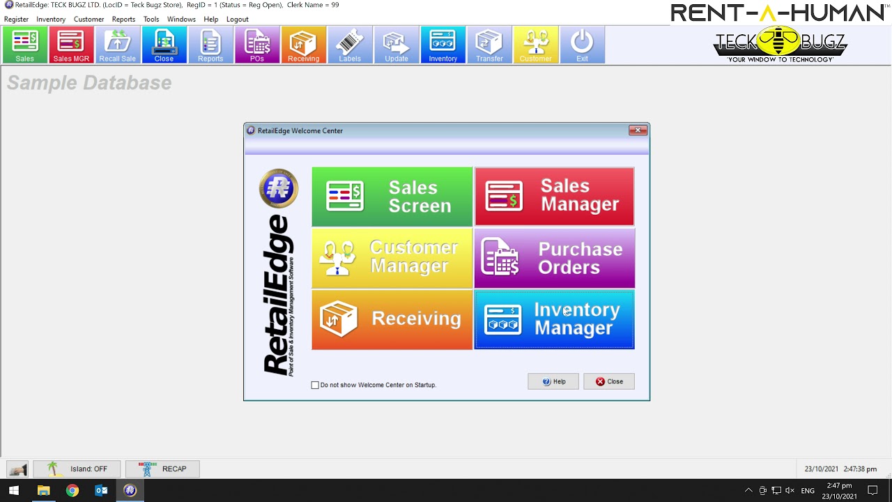 RetailEdge POS Demo | POS/Inventory Software