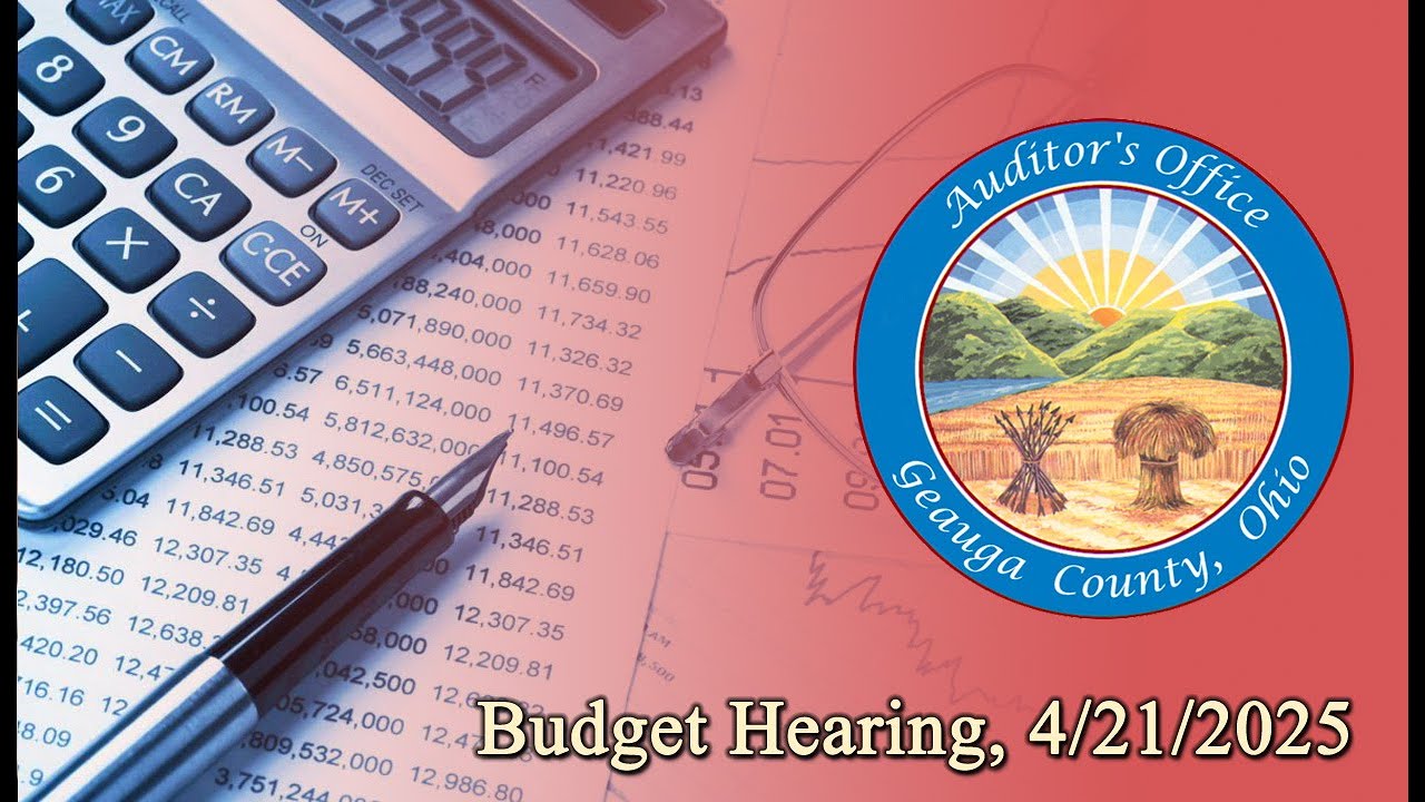 Budget Commission Special Meeting, 4/21/2025