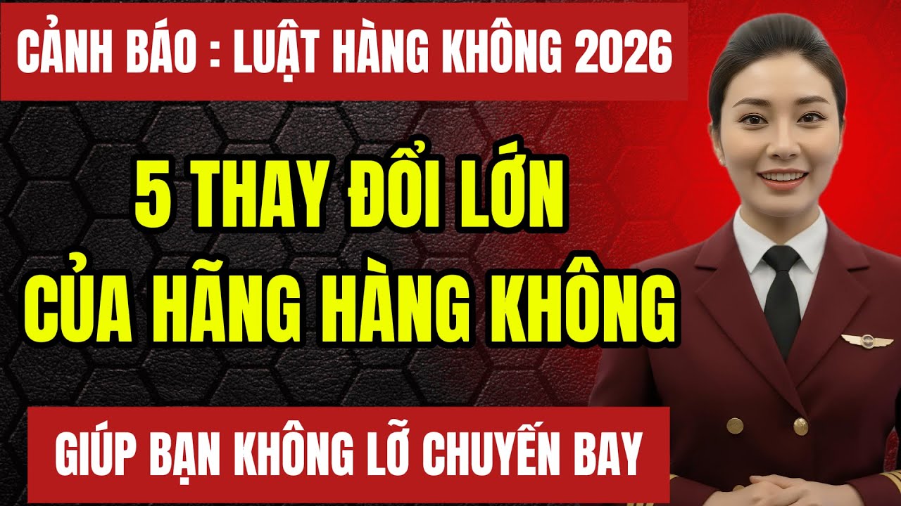 TIẾT LỘ BÍ MẬT SÂN BAY : 5 Quy Định Mới Sẽ Áp Dụng Khi Đi Máy Bay – Rất Nhiều Người Bị Lúng Túng!