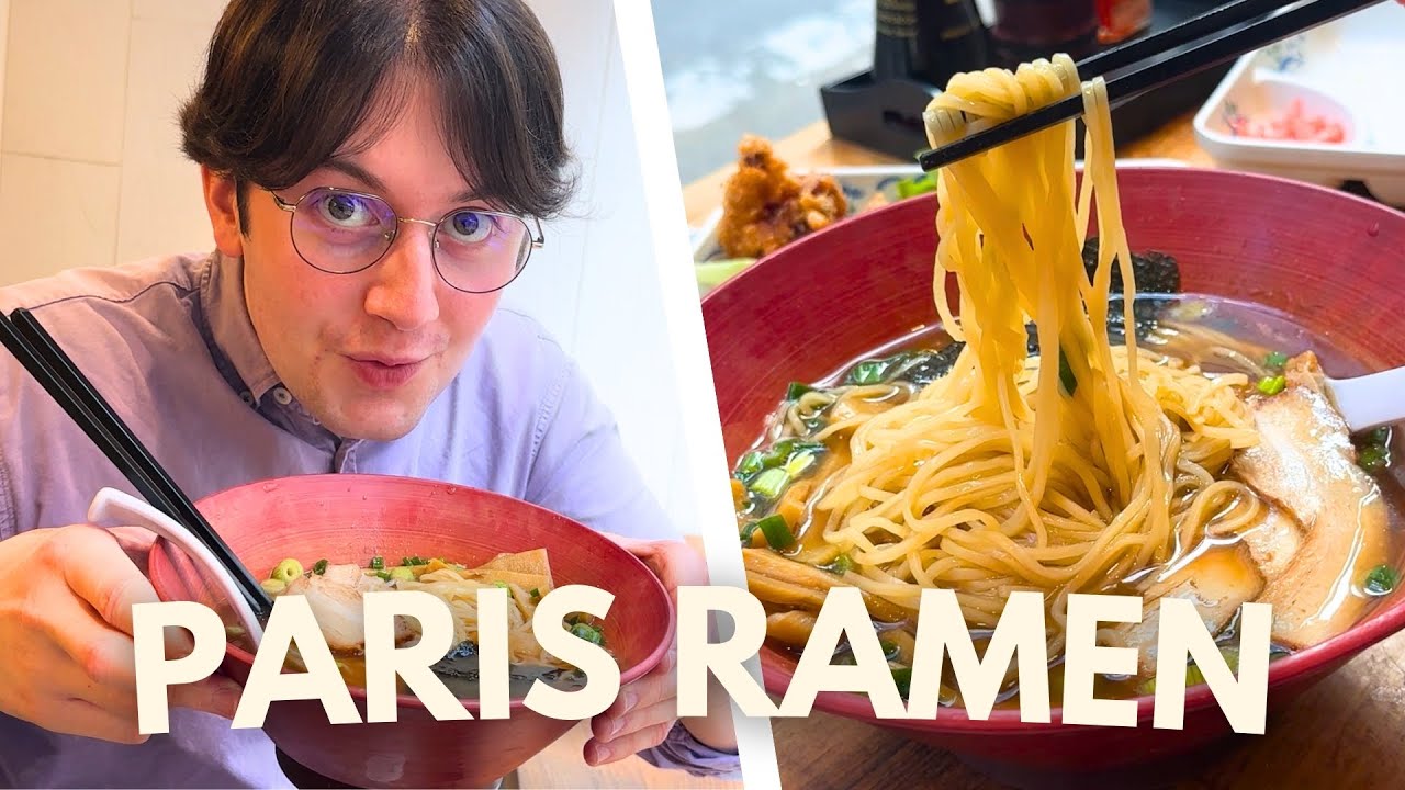 Trying JAPANESE FOOD in PARIS 🇯🇵