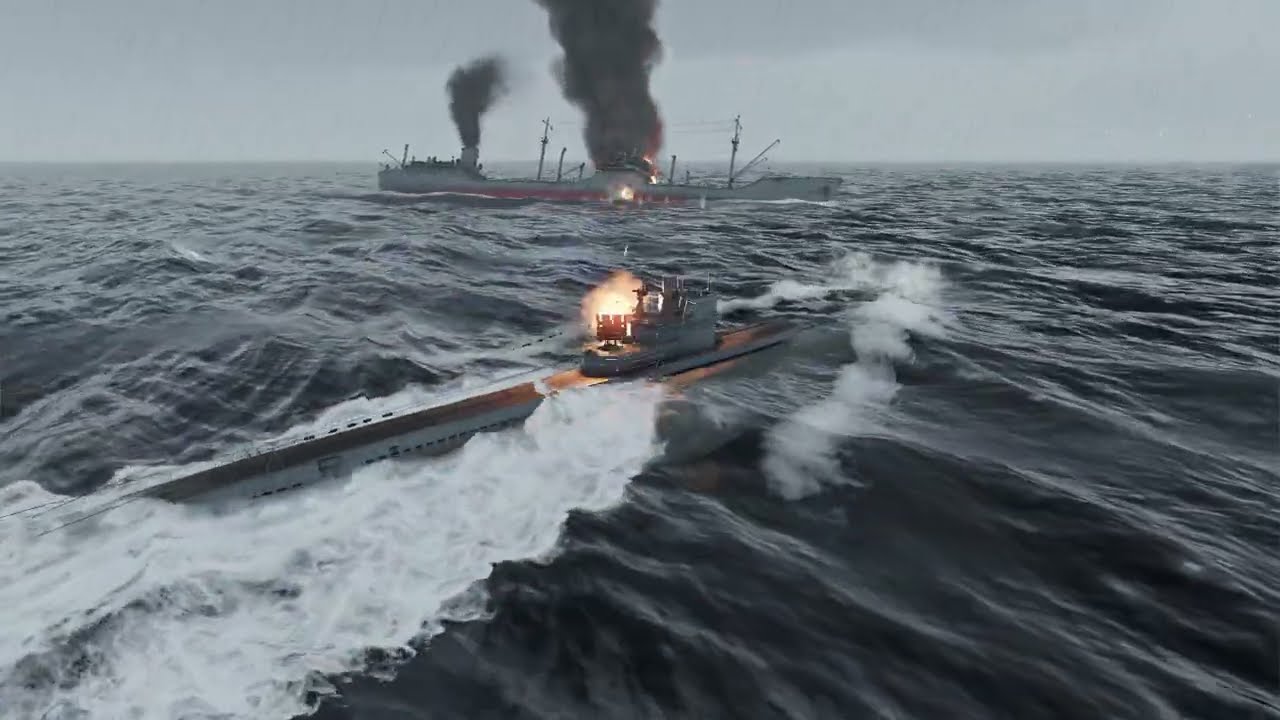 I love U-boat | Type VII Unterseeboot | War Thunder Naval Realistic Battle