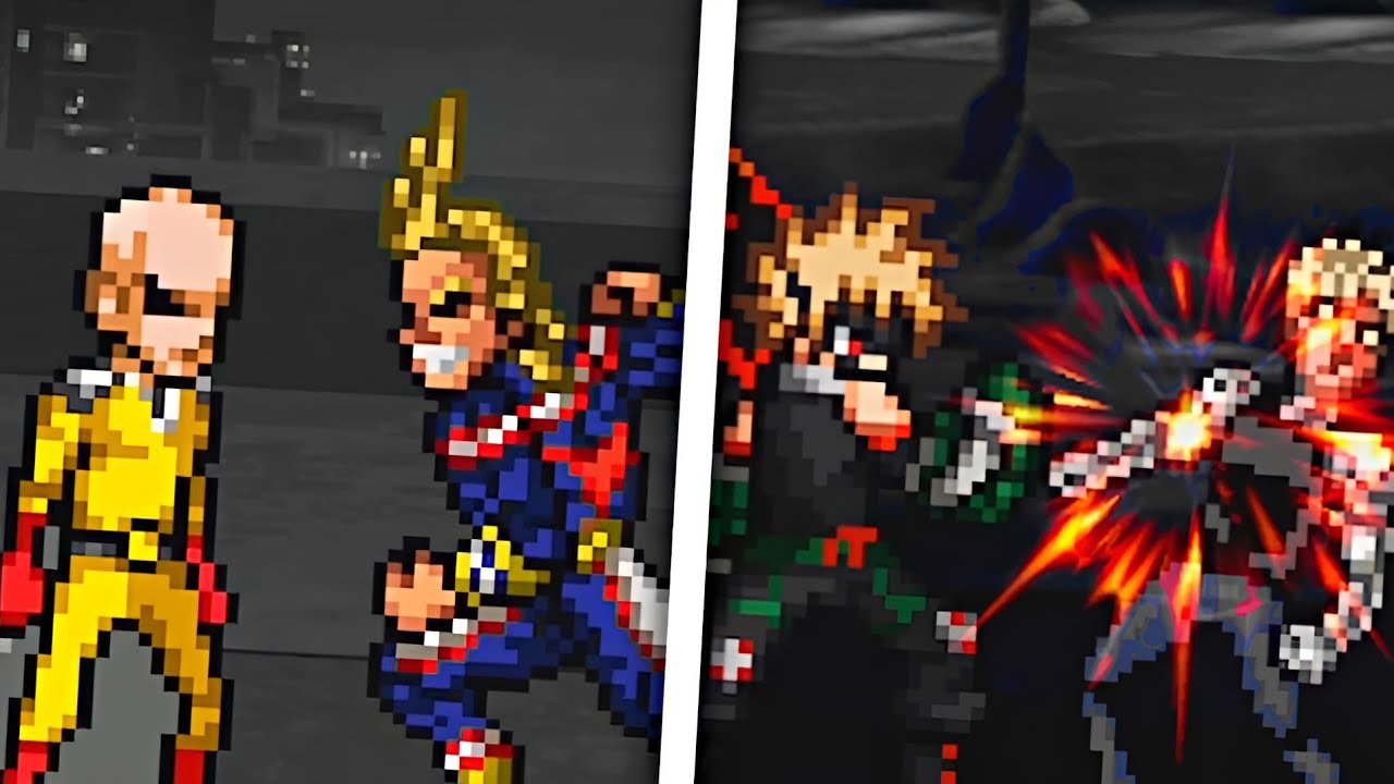 ONE PUNCH MAN VS BOKU NO HERO NO MUGEN!