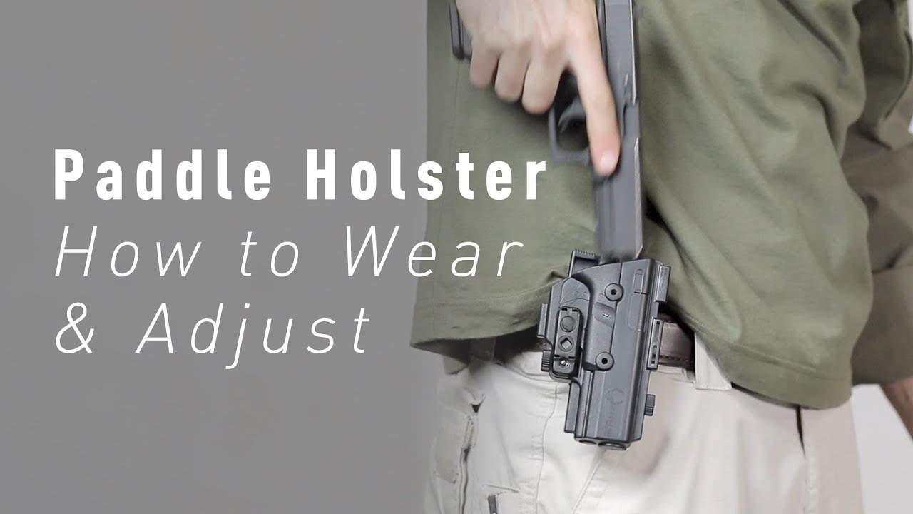How To Wear The ShapeShift Paddle Holster - Alien Gear Holsters