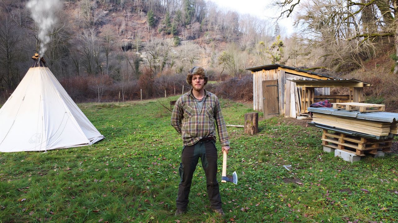 Fêtes de fin d’année en Ermite dans la forêt - Camp autonome #3