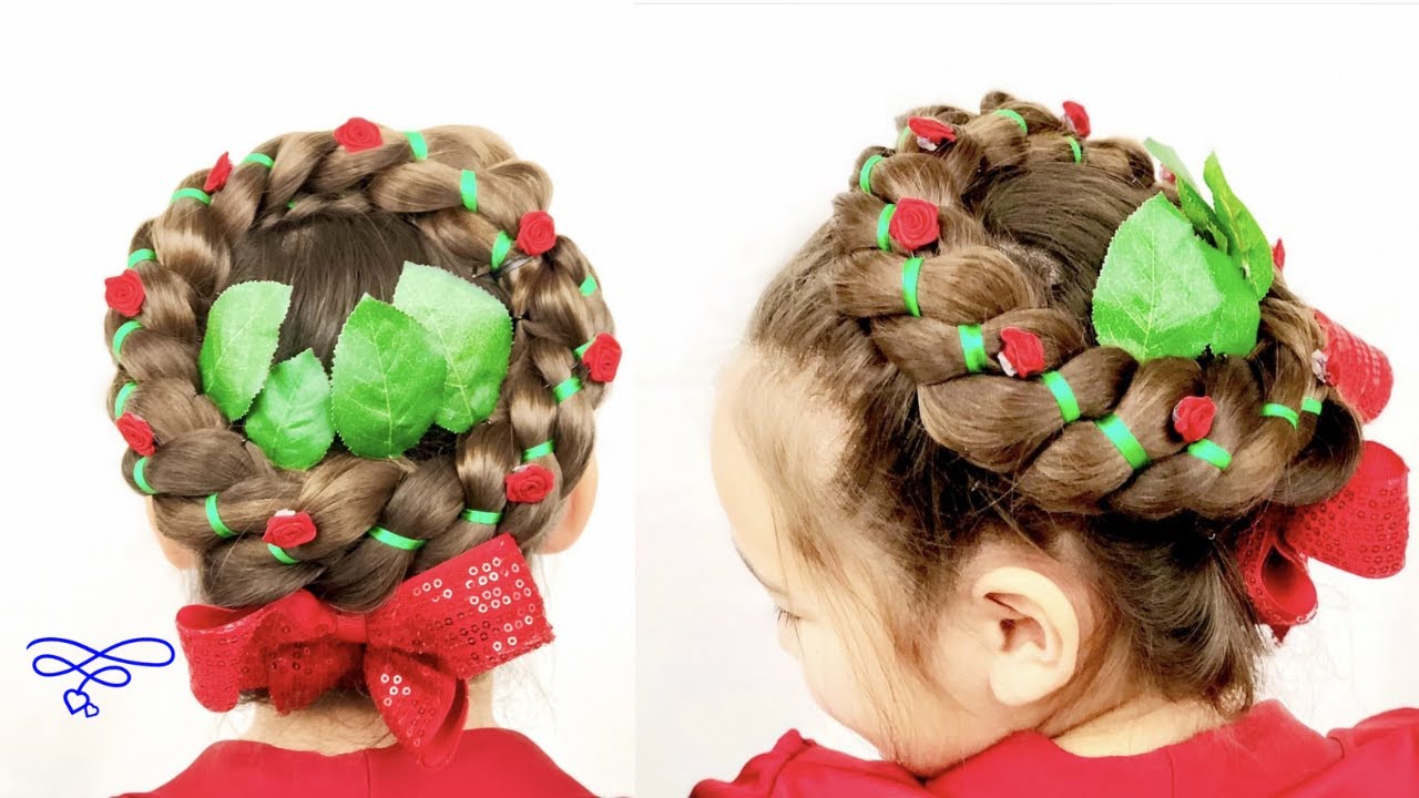 Countdown to Christmas #2 Throwback (Four Strand Ribbon Wreath Braid)