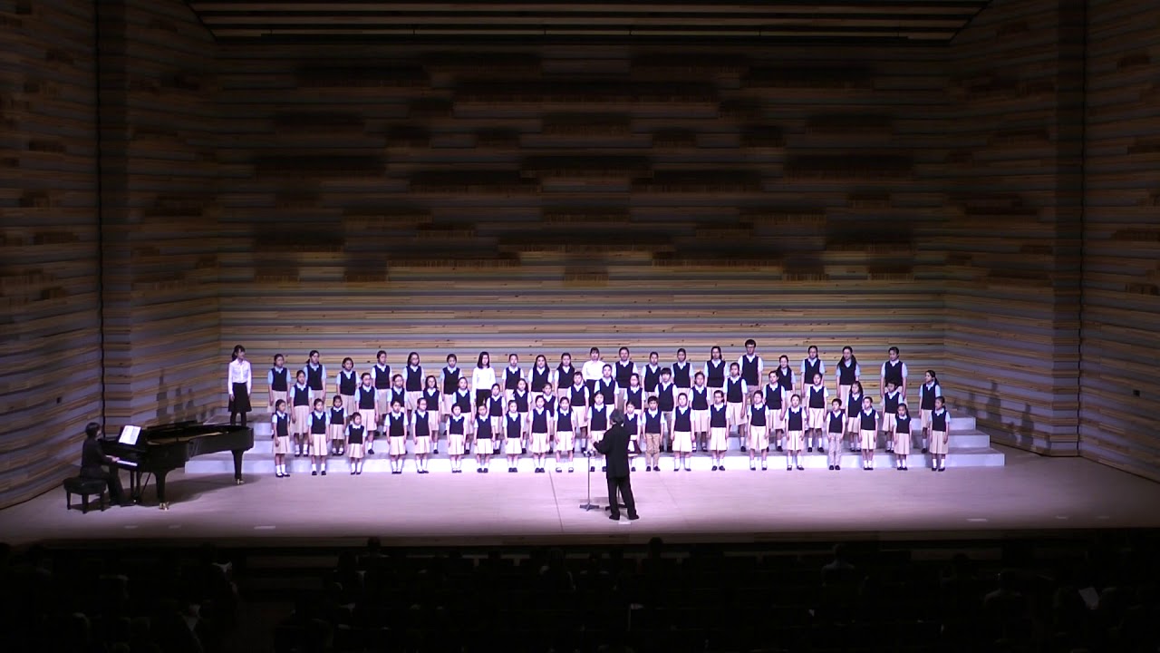 上田真樹作曲「あめつちのうた」全4曲　豊中少年少女合唱団