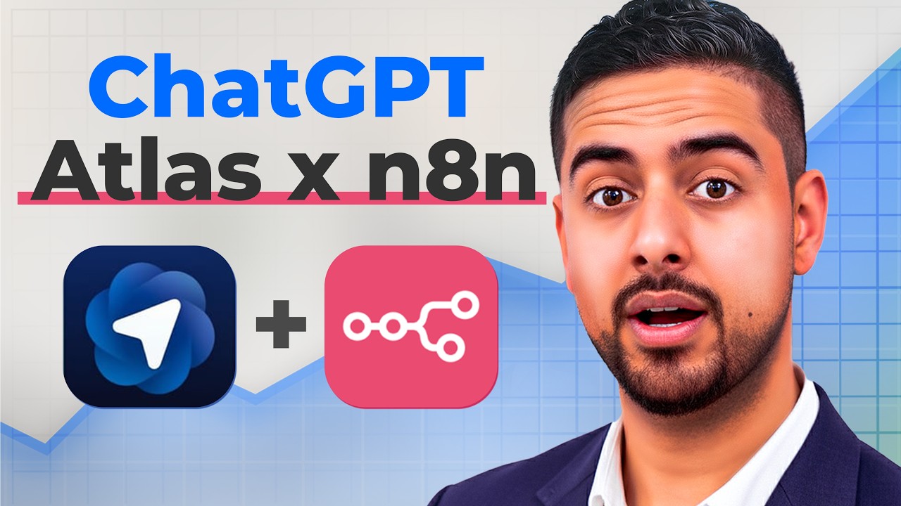 Браузер Atlas от ChatGPT + текстовый рабочий процесс n8n &mdash; это ЭЛИТА