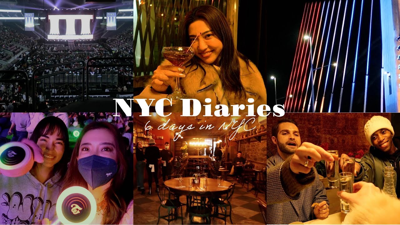 【NY Vlog】ニューヨークでの6日間🇺🇸✨TWICEのライブ/PCR検査/帰国まで✈️