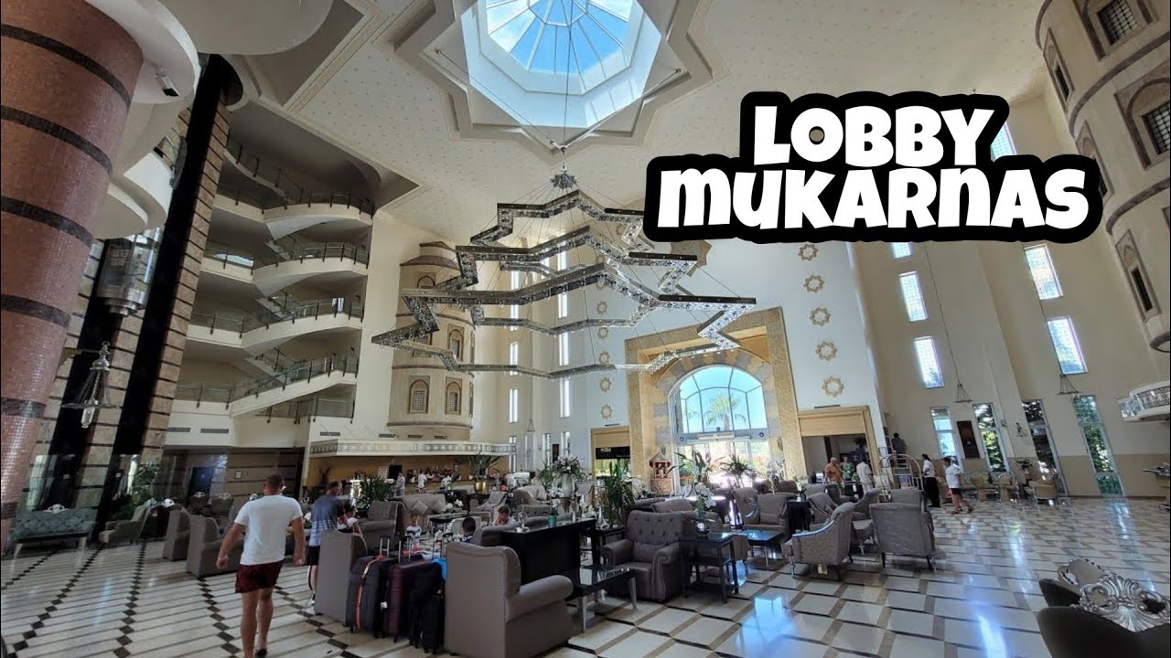 Robi wrażenie? Mukarnas Resort hol / recepcja / 28.07.2022 Turcja