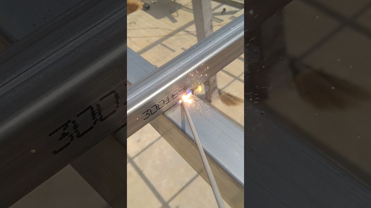 เชื่อมแต้มยกแต้มยกเหล็กกัลวาไนซ์ #ช่างเชื่อม #welding #ช่างโครงหลังคา #หัดเชื่อม #automobile