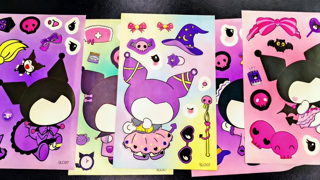 [🐶Paper DIY🐕]🍵 Hallo Cocomini Sticker Book | Paper DIY ASMR 