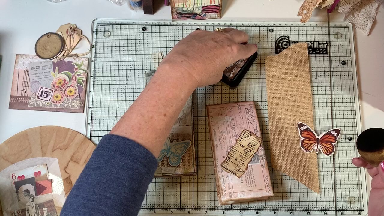 Making Ephemera - Bag, Tablet, Coffee Filter Pocket