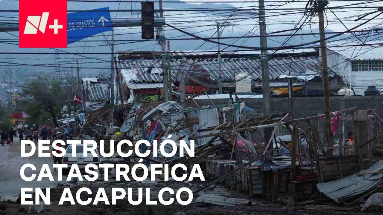 Daños tras el paso del huracán Otis en Guerrero - En Punto