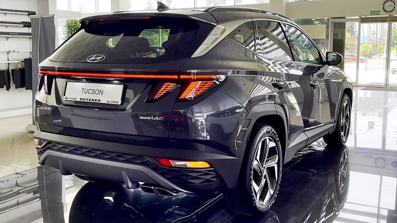 Hyundai Tucson 2022 года - Детали экстерьера и интерьера (очень хороший автомобиль)