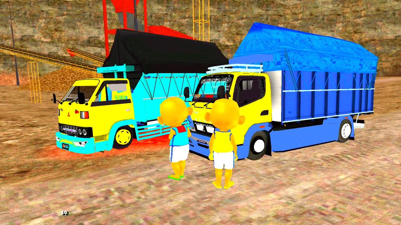 Upin dan ipin buat Macet Jalan Truk Pamer Sound Oleng Seharian 🤣 Dunia Poyo