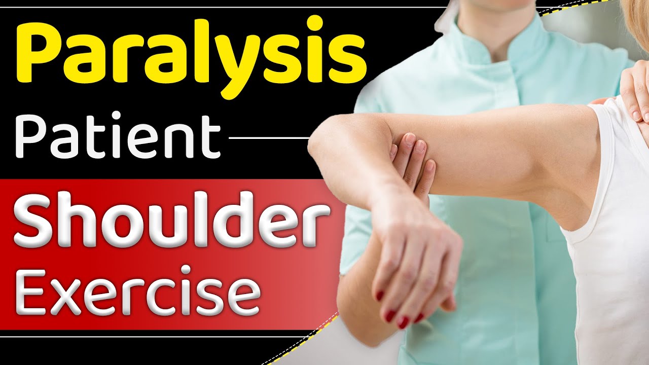 Paralysis Patient Shoulder Exercise | Shoulder Subluxation Exercises | SRIAAS