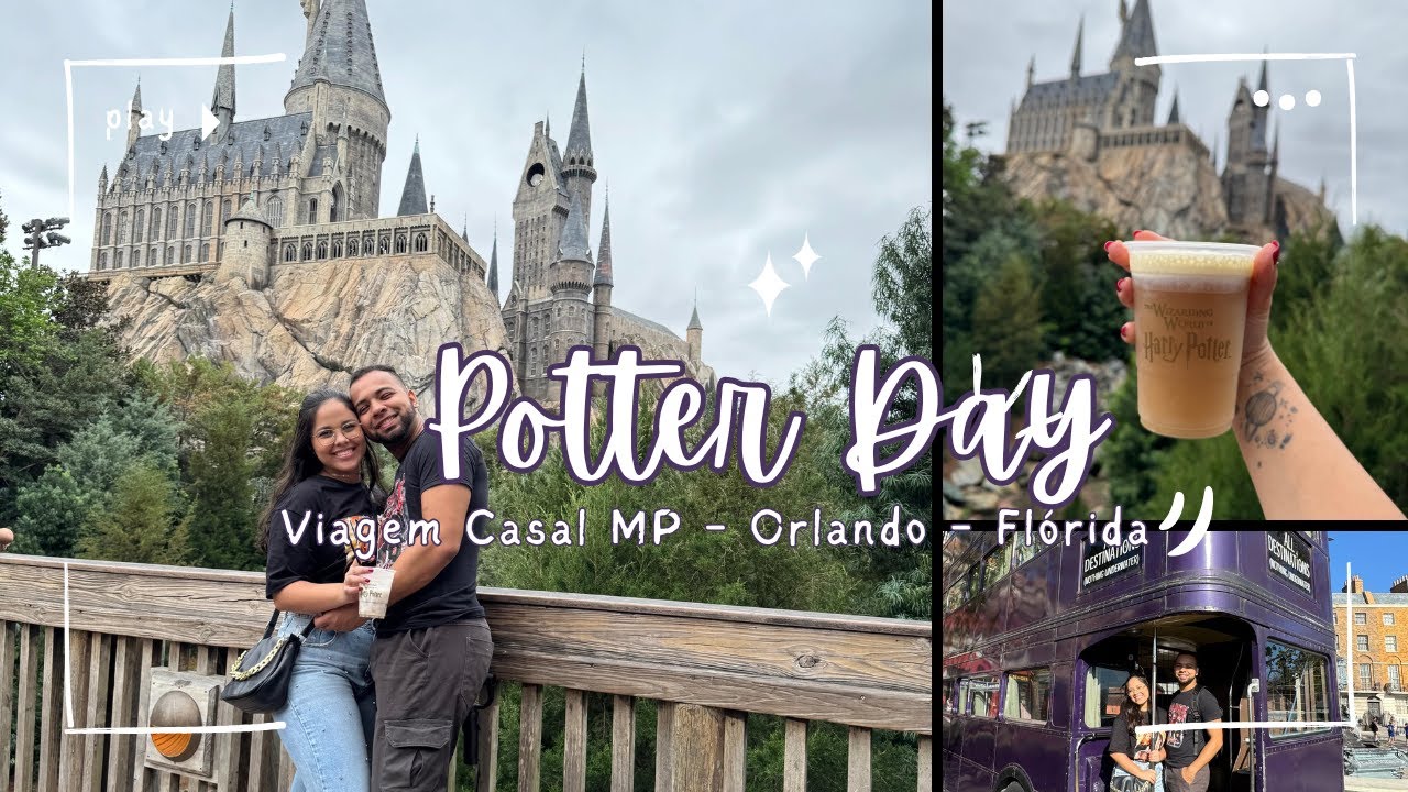 FOMOS EM TODA ÁREA DO HARRY POTTER NA UNIVERSAL - ORLANDO - FLÓRIDA - FEVEREIRO 2025