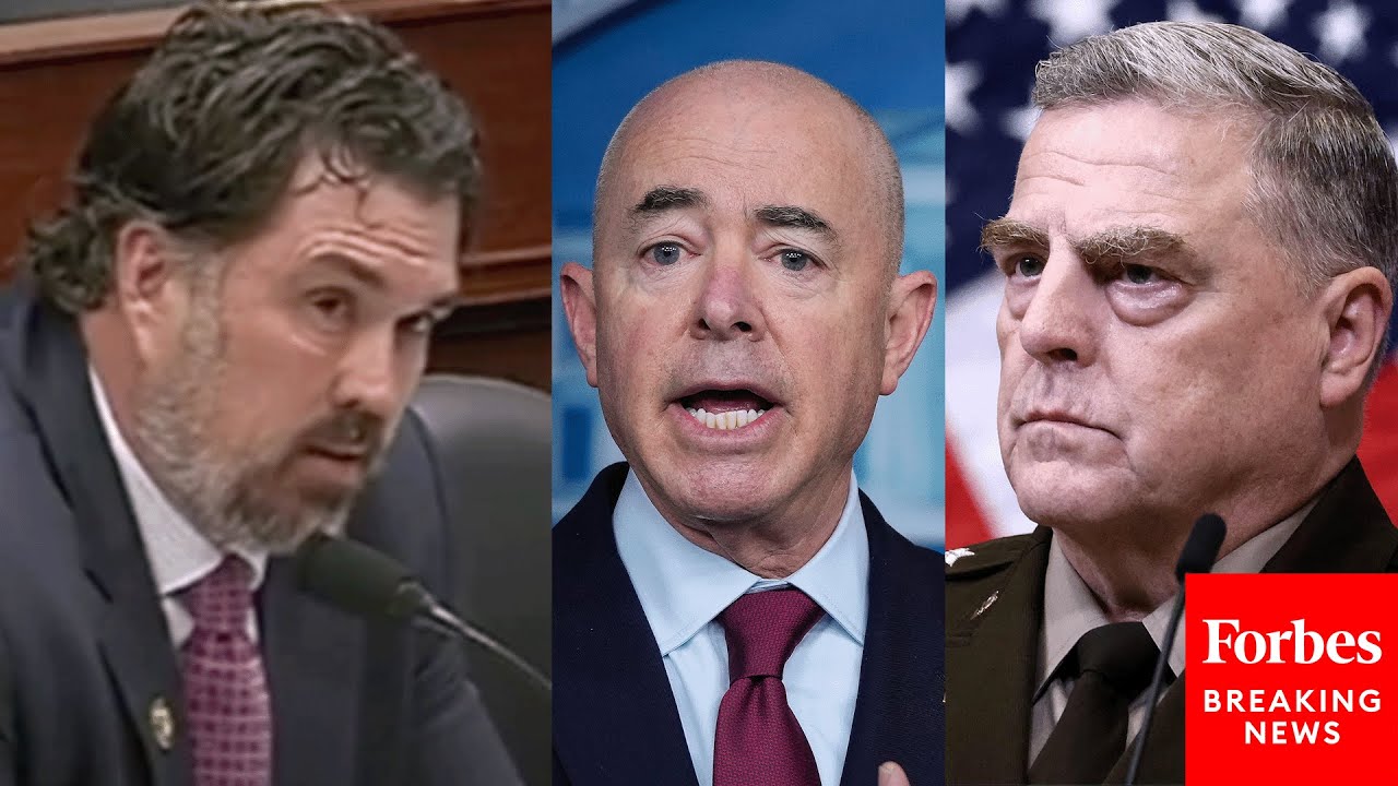 'Do You Think Sec. Mayorkas Is Doing A Job At All Securing Our Border?': Luttrell Probes Gen. Milley