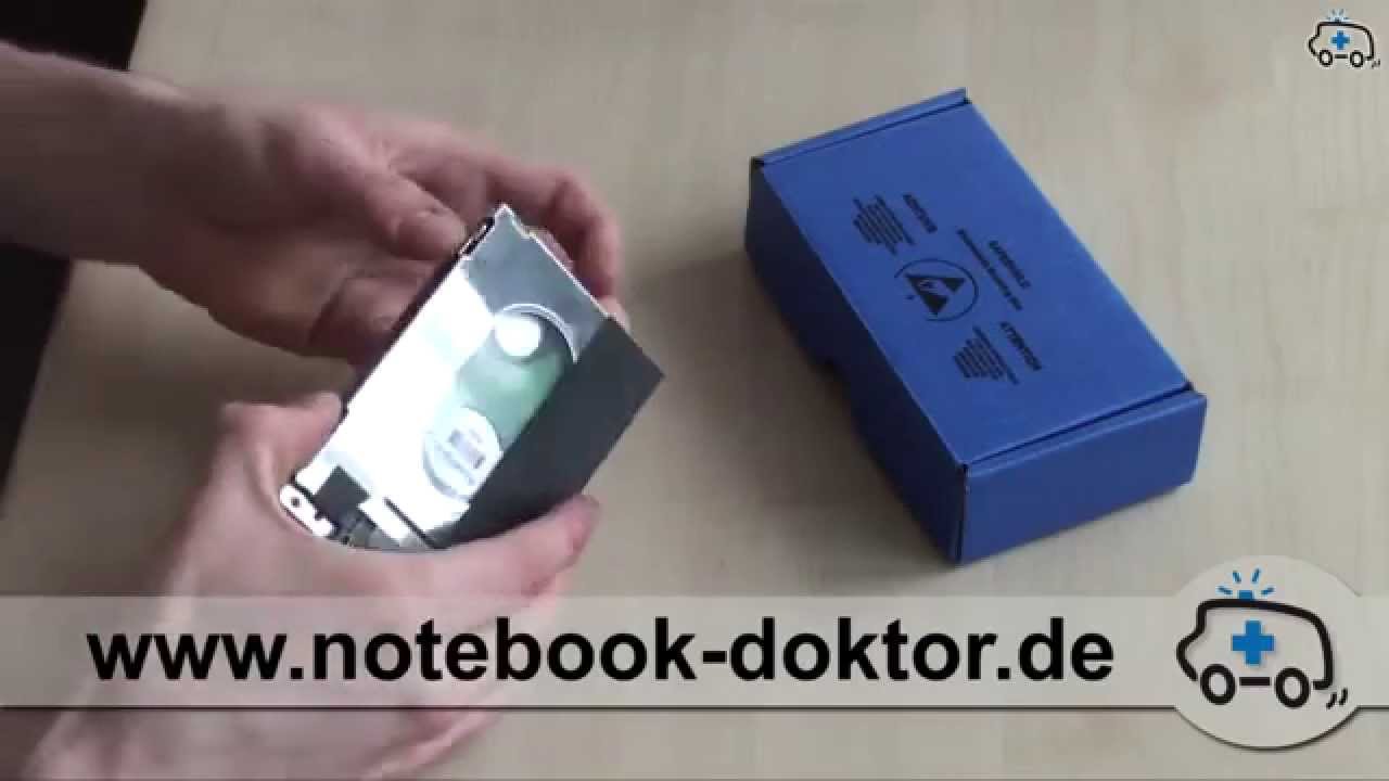 2,5 Zoll Festplatten Tausch / SSD einbauen (Notebook / Laptop)