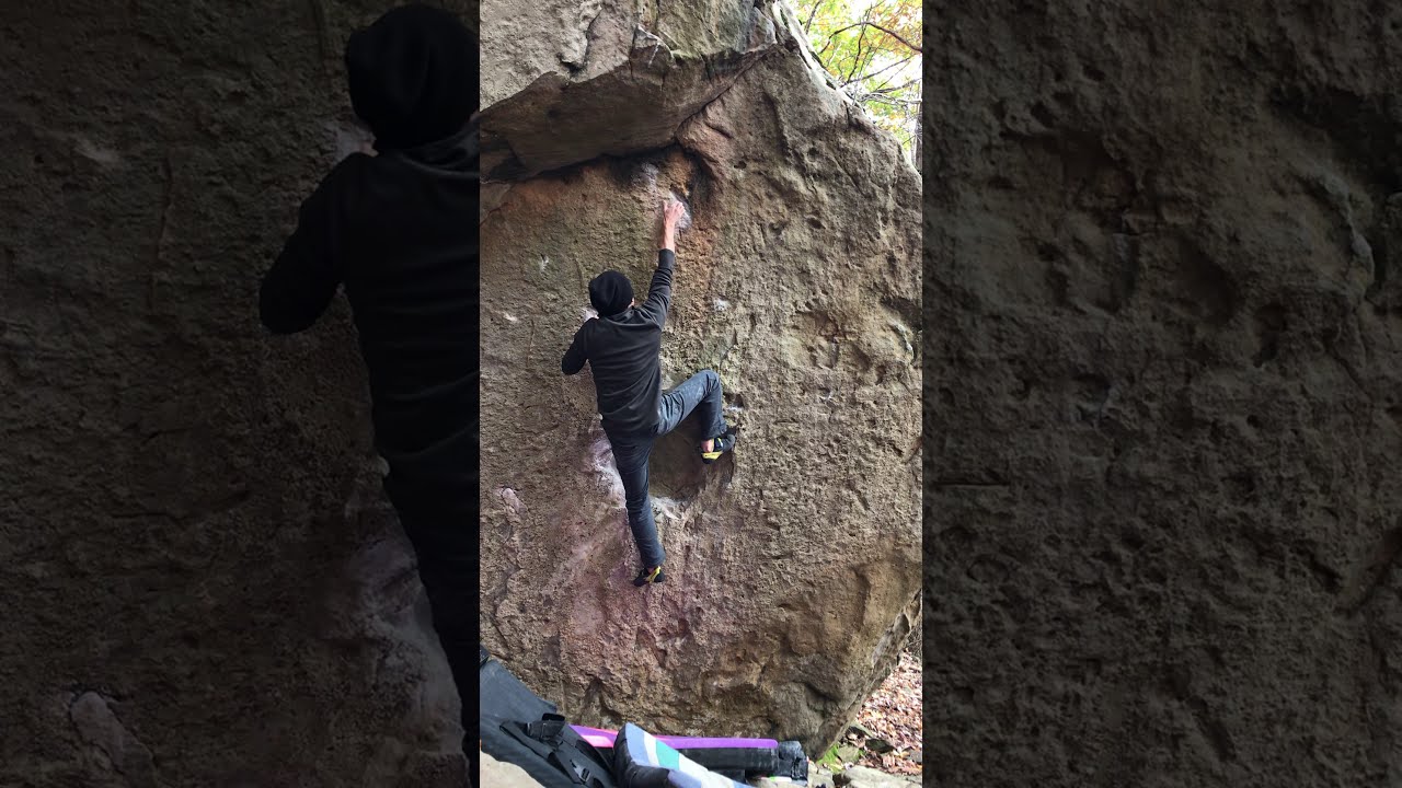 Coral V7, Coopers Rock, West Virginia.