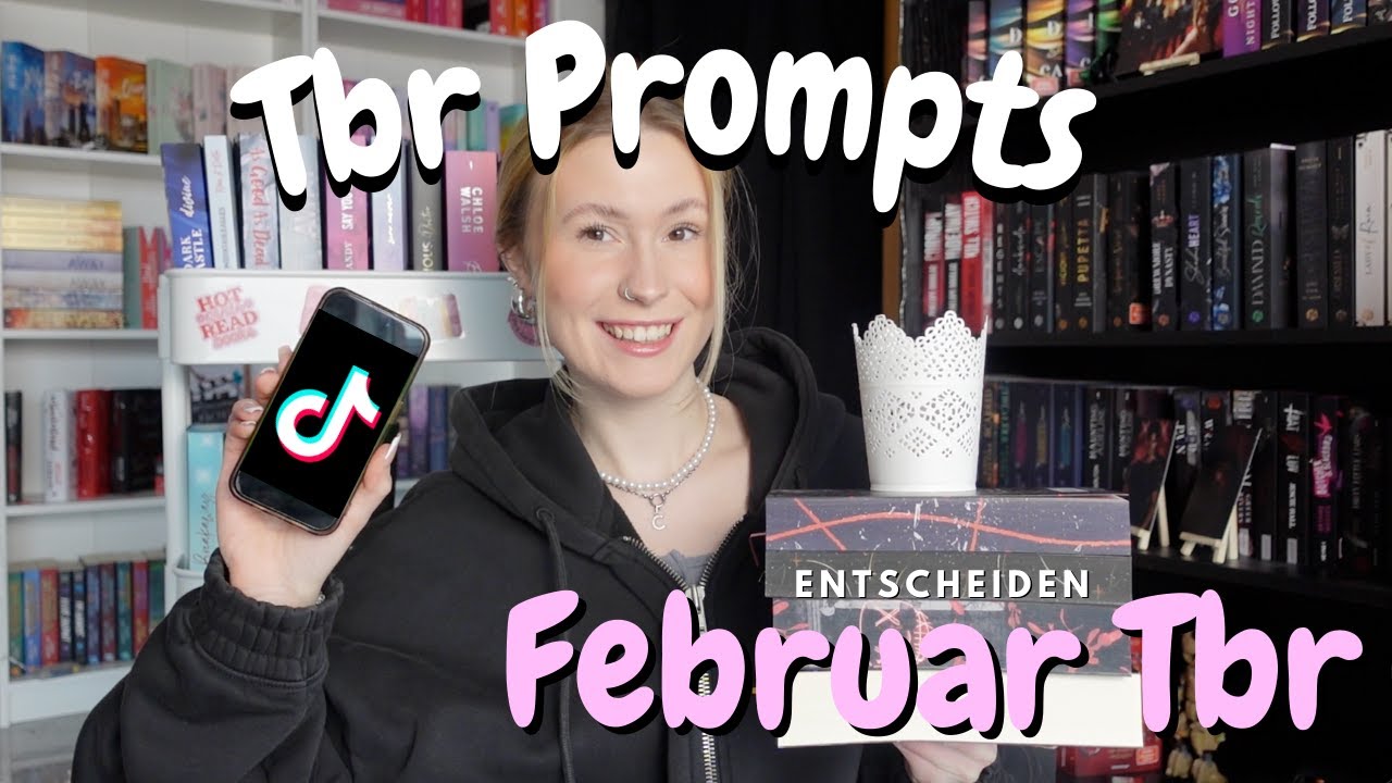 Tbr Prompts suchen meine Bücher aus! 🩷 Mein Februar Tbr!