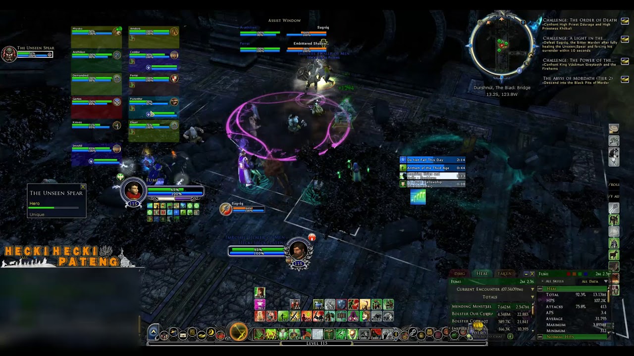 Lotro Sagrog T2 CM - The Abyss of Mordath