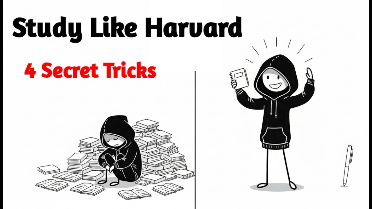 Study Like a Harvard Student &mdash; 4 Techniques That Change Everything