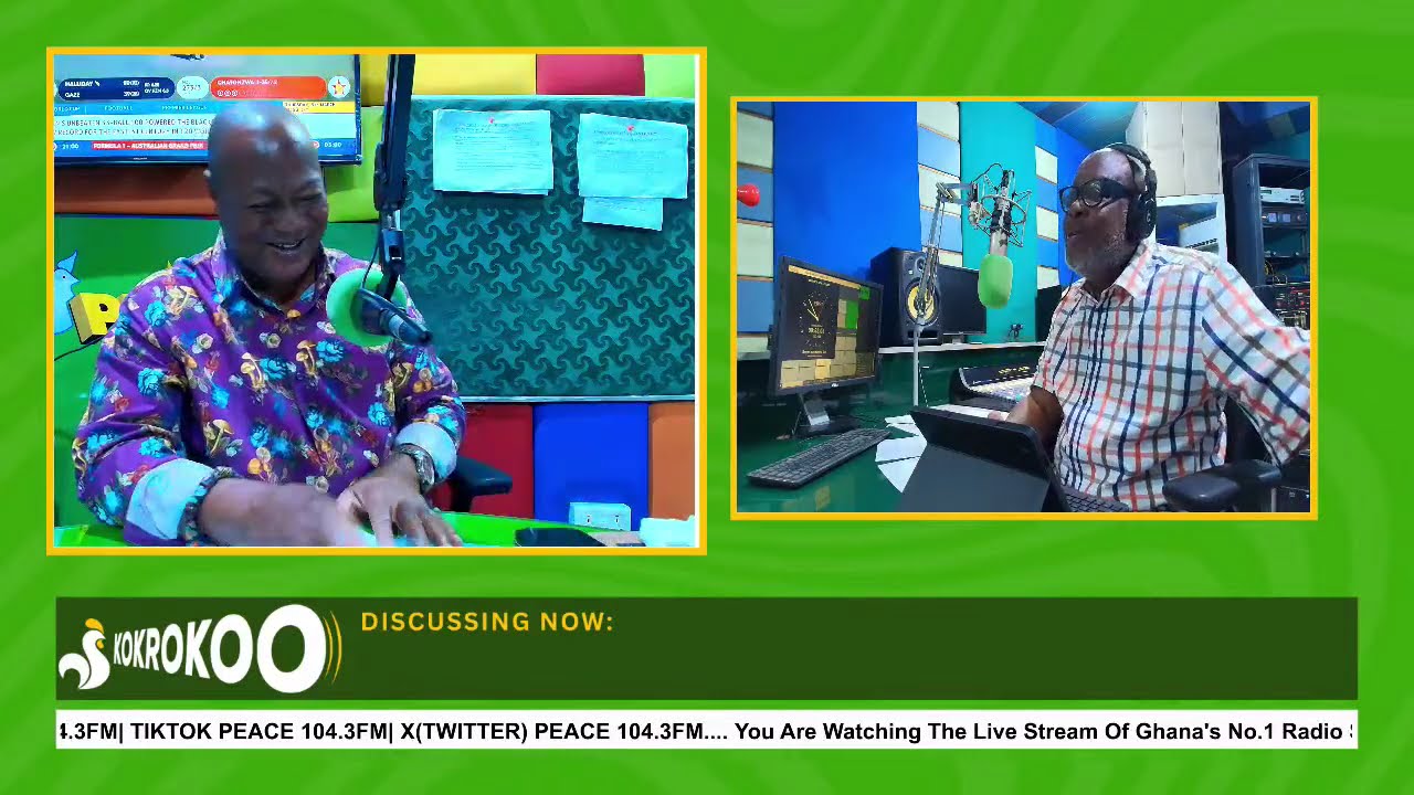 Kokrokoo Discussion Segment On Peace 104.3 FM (05/03/2026)