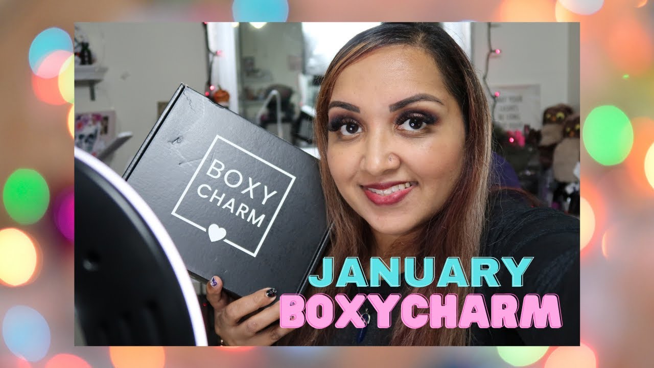 BOXYCHARM JANUARY UNBOXING || PR || GIFTED- PR box VS Paid box