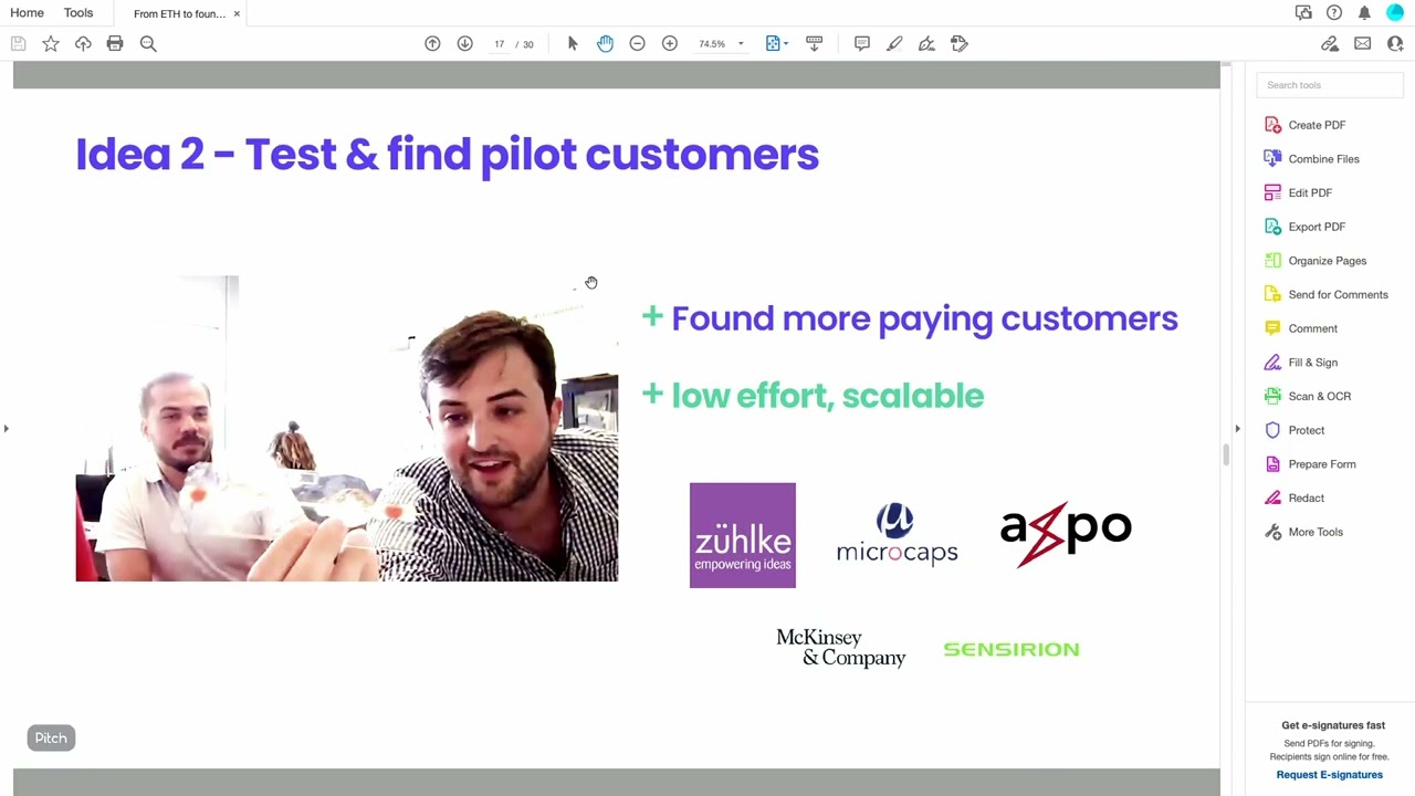 VIScon 2022 - Founding a startup after ETH | Thomas Schulz | CareerFairy