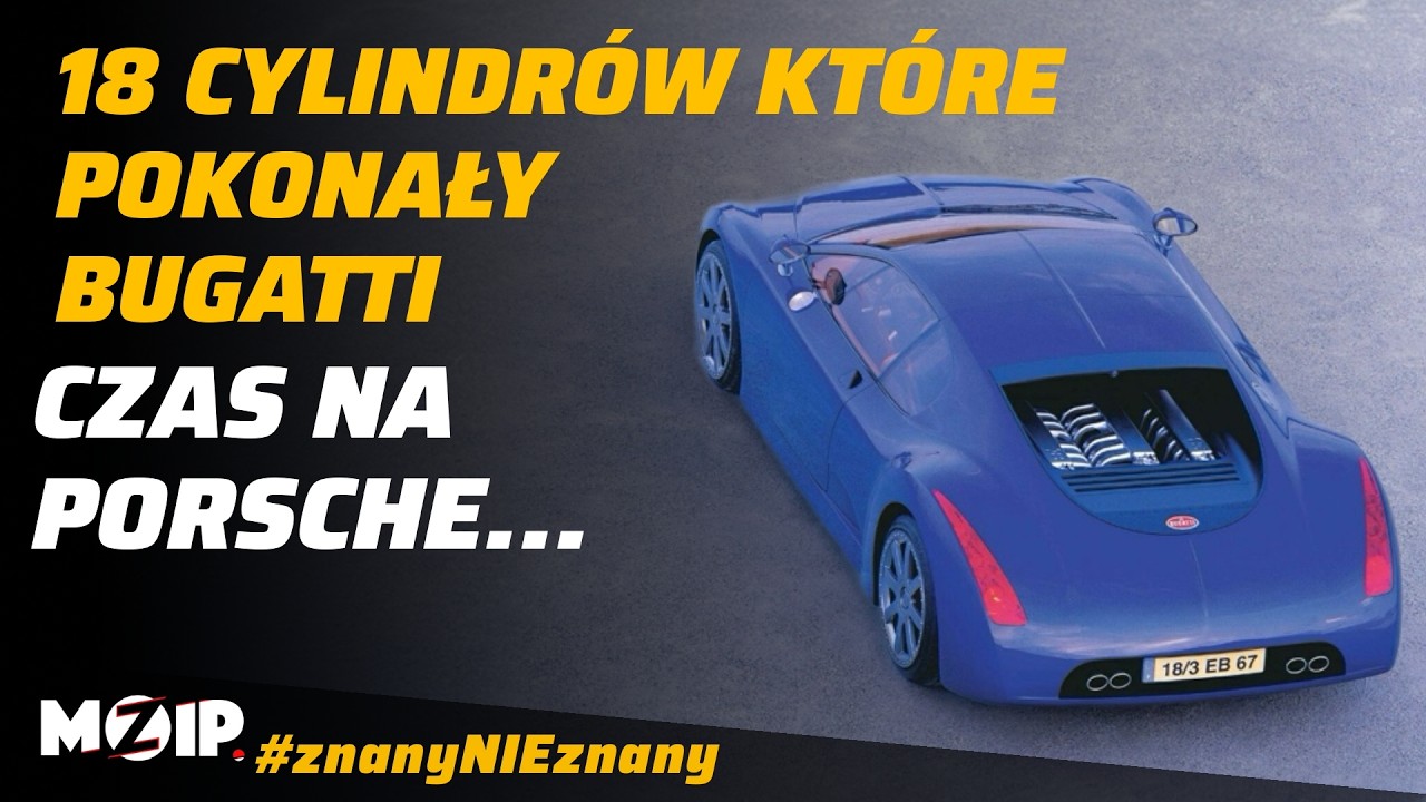 Silnik W18: Bugatti poległo, Porsche wchodzi do gry!
