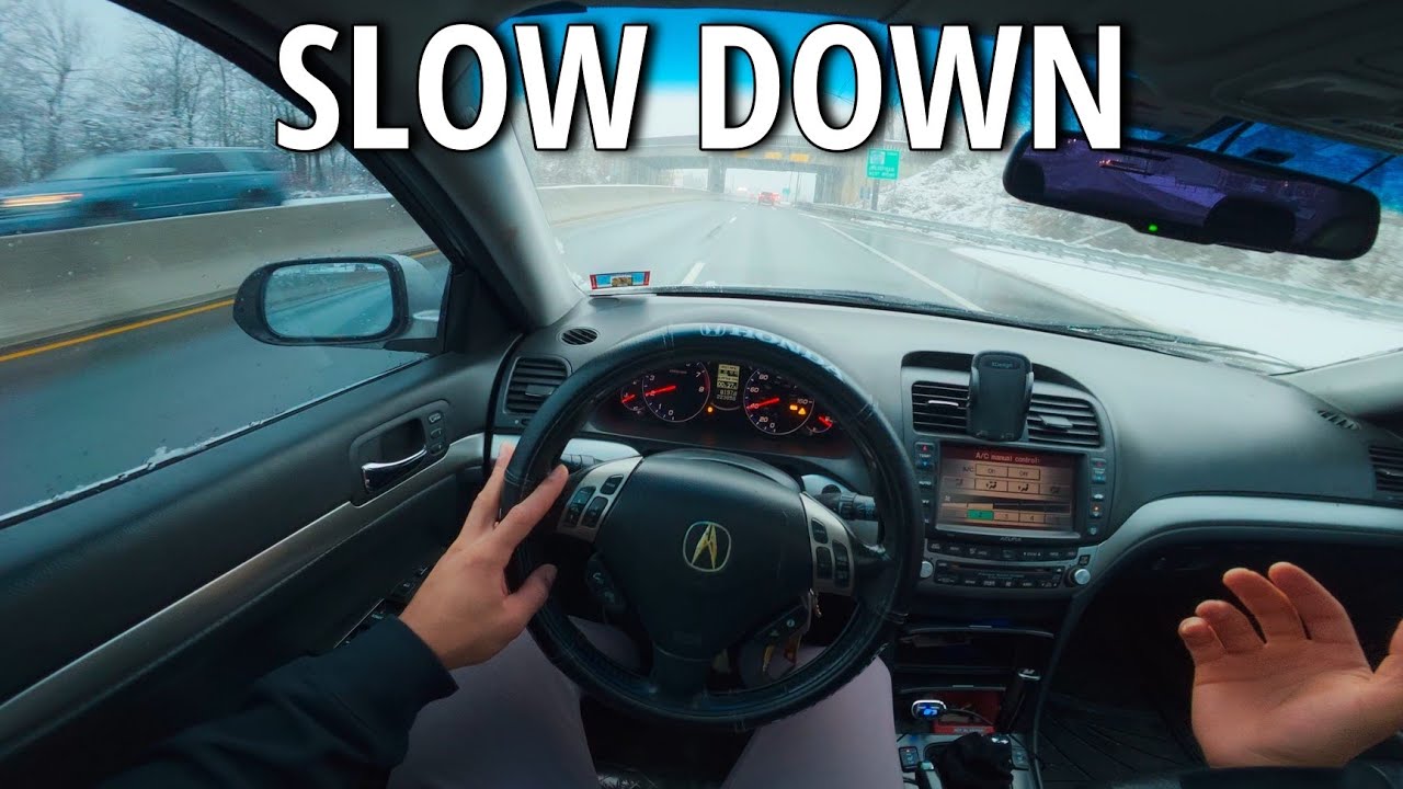 Why Driving in the snow is so Dangerous