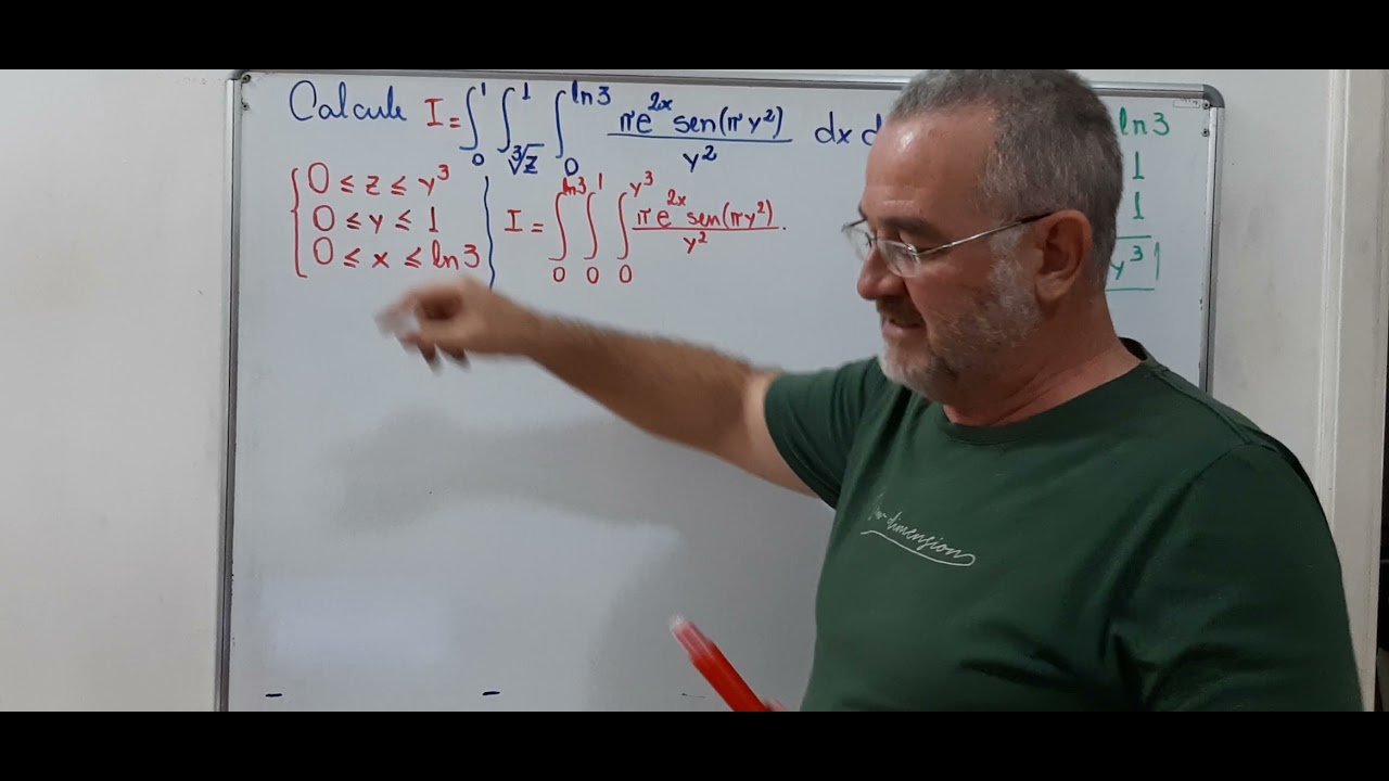 INTEGRAL TRIPLA - MUDANÇA DE INTERVALO DE INTEGRAÇÃO