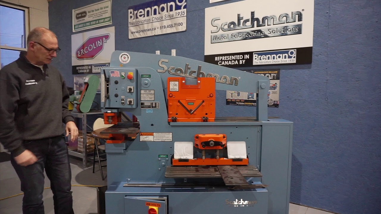 Scotchman 6509-25M Hydraulic Ironworker